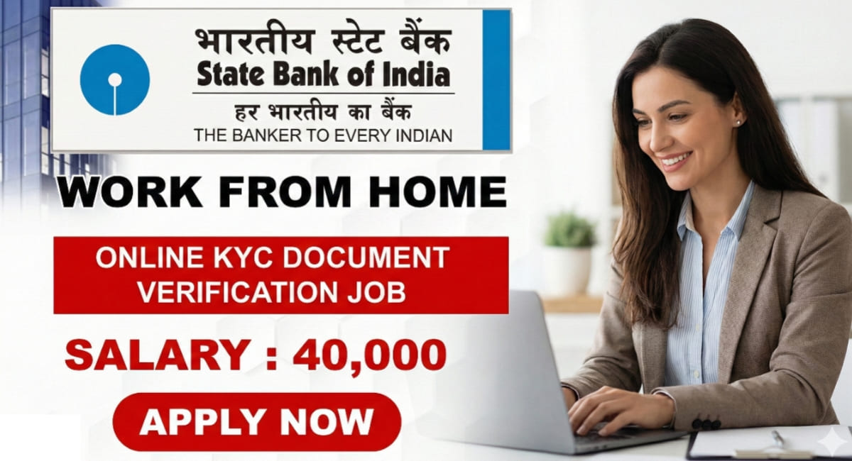 State Bank Job 2025 SBI Work From Home Job